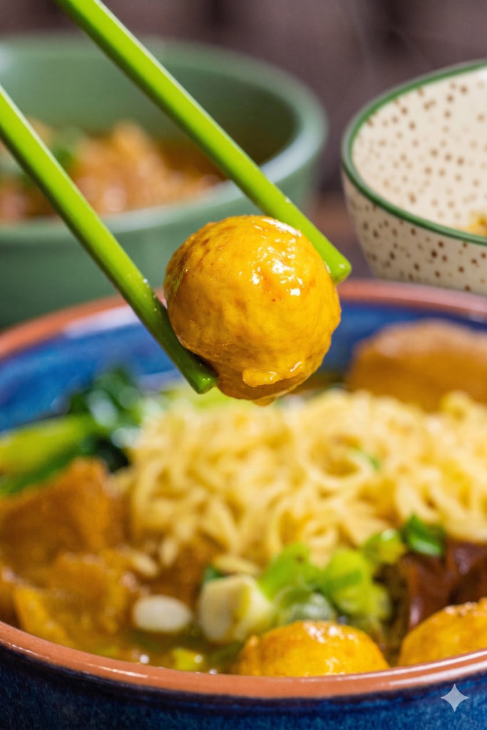 Curry Fish Balls Cart Noodles (270g)